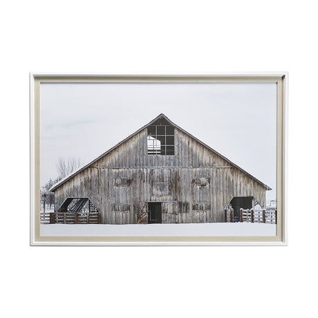 AWHC Barn 1 by Chris Dunker a Framed Photo Art Print Matted under Glass by Mercana at Eve Furniture