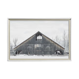 AWHC Barn 2 by Chris Dunker a Framed Photo Art Print Matted under Glass by Mercana at Eve Furniture