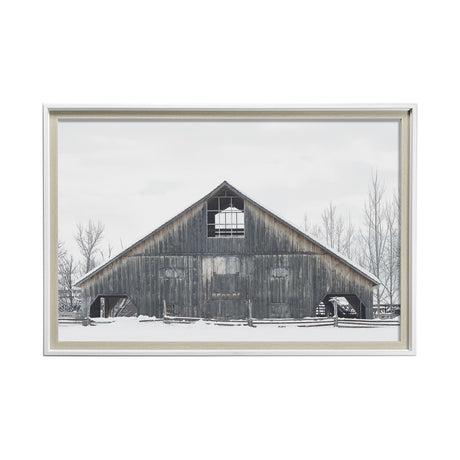 AWHC Barn 2 by Chris Dunker a Framed Photo Art Print Matted under Glass by Mercana at Eve Furniture