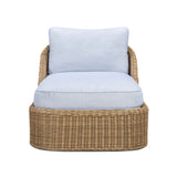 Axel Blue Boucle Outdoor Lounge Chair by TOV Furniture at Eve Furniture