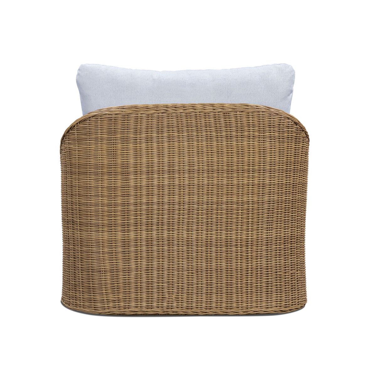 Axel Blue Boucle Outdoor Lounge Chair by TOV Furniture at Eve Furniture