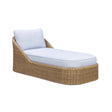 Axel Blue Boucle Outdoor Lounge Chair by TOV Furniture at Eve Furniture