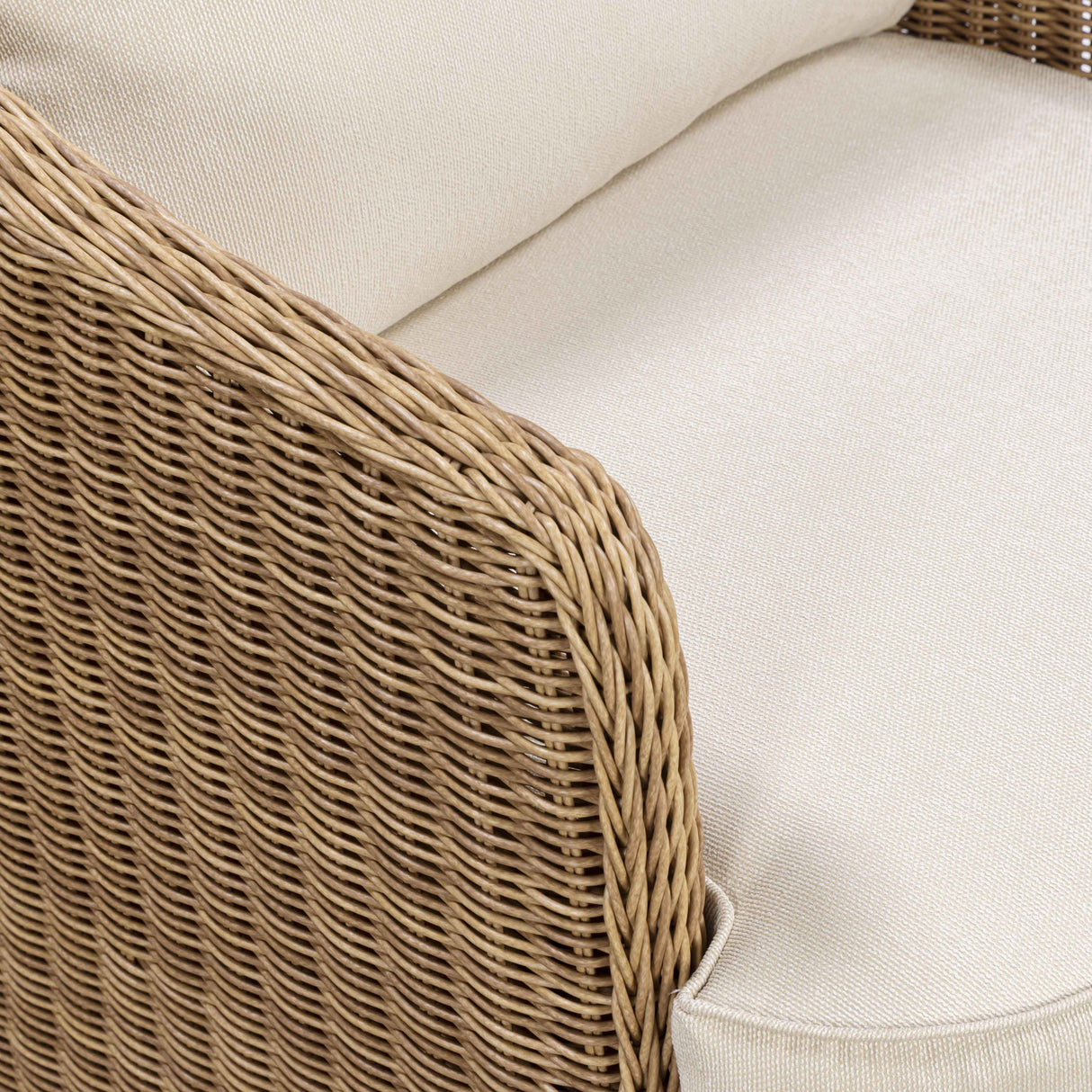 Axel Cream Boucle Outdoor Accent Chair by TOV Furniture at Eve Furniture