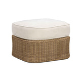 Axel Cream Boucle Outdoor Ottoman by TOV Furniture at Eve Furniture
