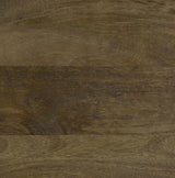 Axel Natural/Gunmetal Round Accent Table with Open Shelf by Coaster at Eve Furniture