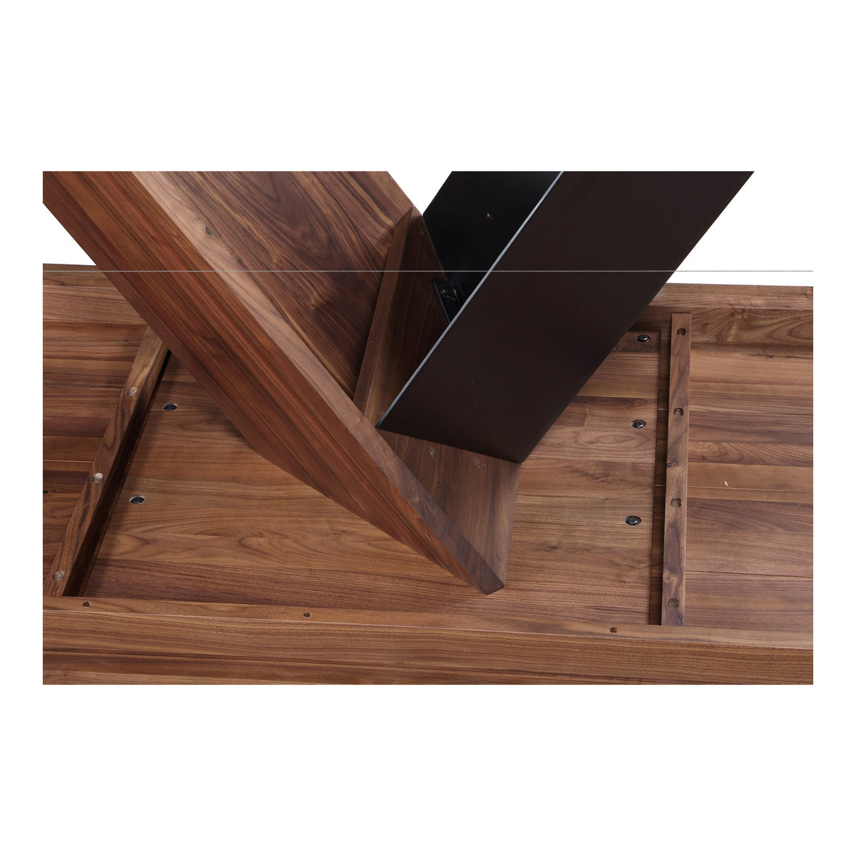 Axio Brown Dining Table by Moe's Home at Eve Furniture