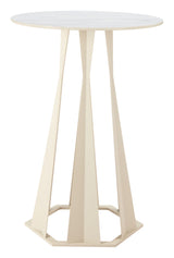 Axis White Bar Table by Zuomod at Eve Furniture