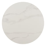 Axis White Bar Table by Zuomod at Eve Furniture