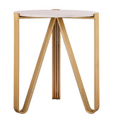 Aya Marble Side Table By Inspire Me! Home Decor by TOV Furniture at Eve Furniture
