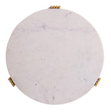 Aya Marble Side Table By Inspire Me! Home Decor by TOV Furniture at Eve Furniture