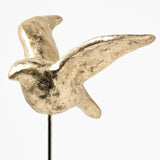 Aya Set of 3 11L x 4W Gold Metal Decorative Birds by Mercana at Eve Furniture