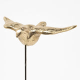 Aya Set of 3 11L x 4W Gold Metal Decorative Birds by Mercana at Eve Furniture