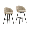 Ayla Bar Stool Set of 2 by Dovetail at Eve Furniture