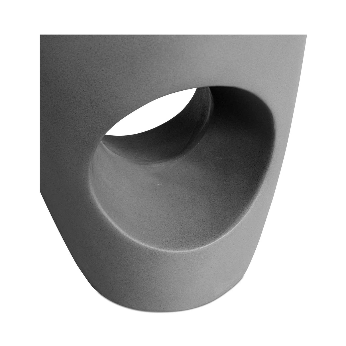Aylard Dark Grey Outdoor Stool