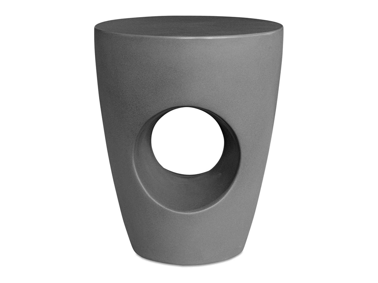 Aylard Dark Grey Outdoor Stool