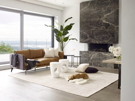 Aylard Outdoor Stool Cream White by Moe's Home at Eve Furniture