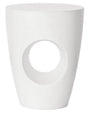 Aylard Outdoor Stool Cream White by Moe's Home at Eve Furniture