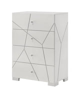 Ayla White Chest by Crown Mark at Eve Furniture