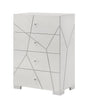 Ayla White Chest by Crown Mark at Eve Furniture