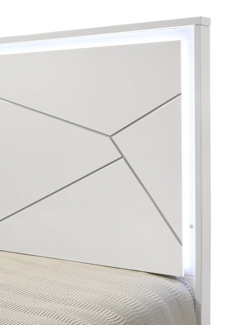 Ayla White Panel Bedroom Set by Crown Mark at Eve Furniture