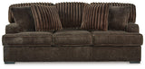 Aylesworth Chocolate Sofa by Ashley at Eve Furniture