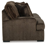 Aylesworth Chocolate Sofa by Ashley at Eve Furniture