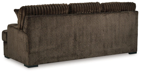 Aylesworth Chocolate Sofa by Ashley at Eve Furniture
