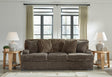Aylesworth Chocolate Sofa by Ashley at Eve Furniture