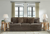 Aylesworth Chocolate Sofa by Ashley at Eve Furniture