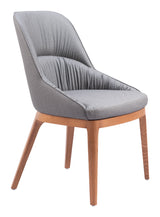 Ayr Slate Gray Dining Chair (Set of 2) by Zuomod at Eve Furniture