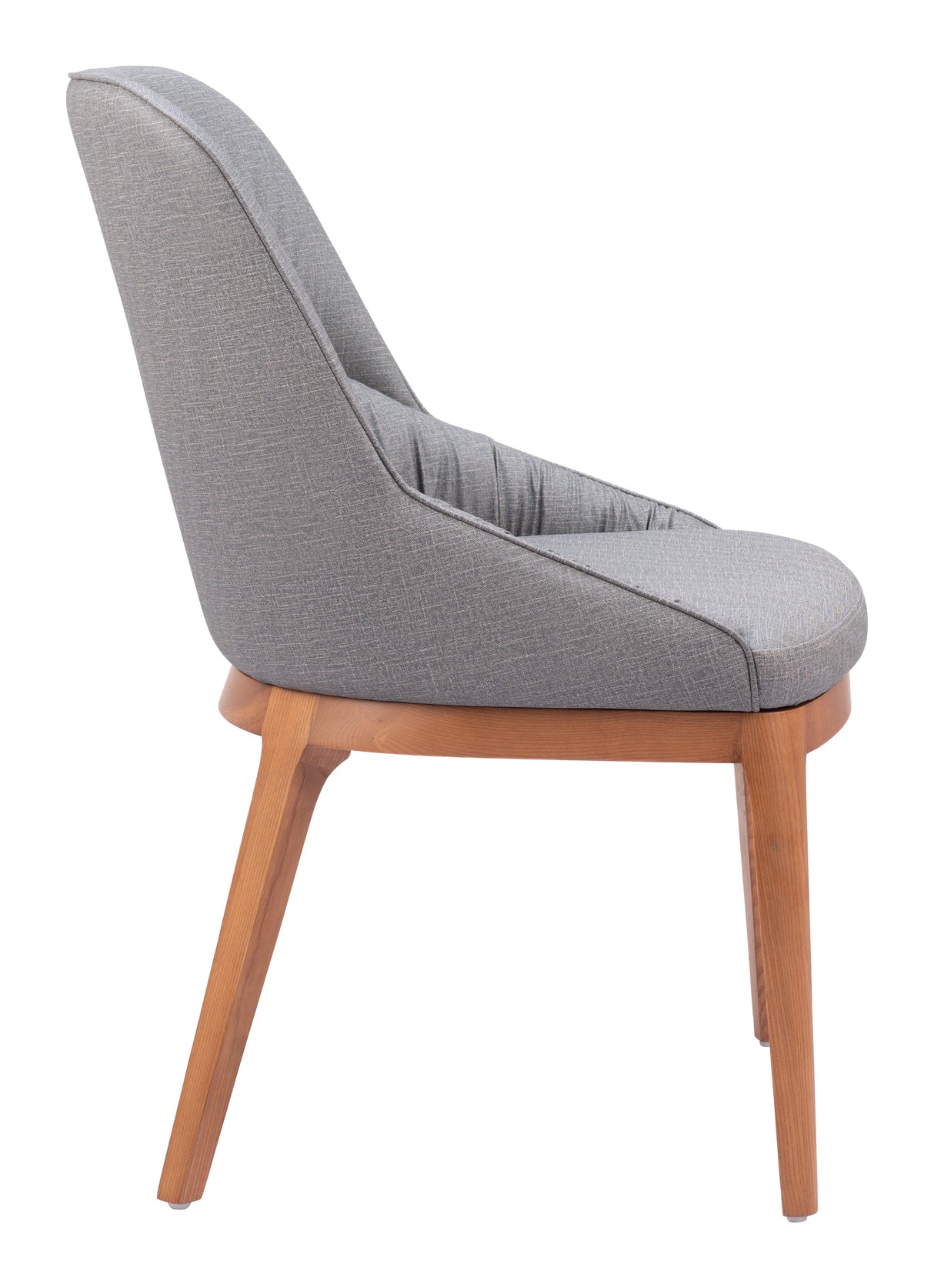 Ayr Slate Gray Dining Chair (Set of 2) by Zuomod at Eve Furniture