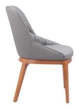 Ayr Slate Gray Dining Chair (Set of 2) by Zuomod at Eve Furniture