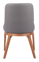 Ayr Slate Gray Dining Chair (Set of 2) by Zuomod at Eve Furniture
