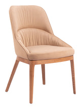 Ayr Tan Dining Chair (Set of 2) by Zuomod at Eve Furniture
