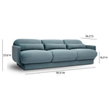 Azalea Velvet Sofa by TOV Furniture at Eve Furniture