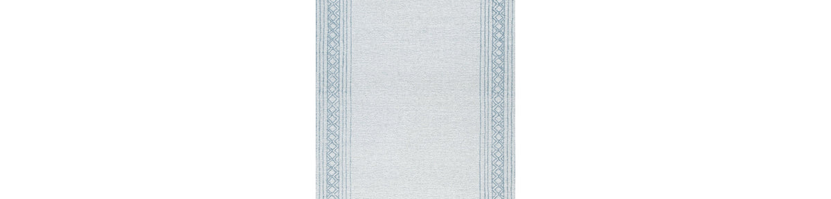 Azelhurst Blue/Ivory/Gray Large Rug by Ashley at Eve Furniture