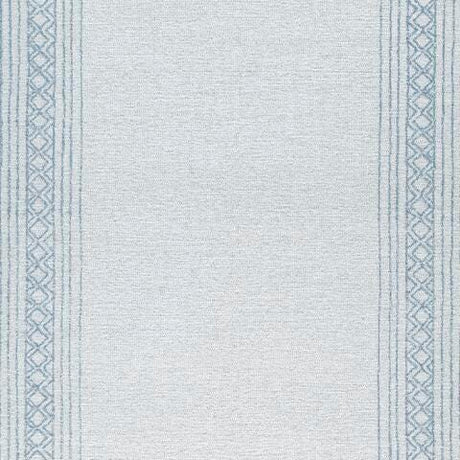 Azelhurst Blue/Ivory/Gray Large Rug by Ashley at Eve Furniture