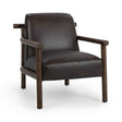 Azoria Accent Chair - Dark Roast by Classic Home at Eve Furniture