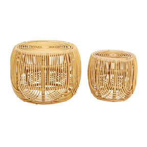 Azrina Rattan Nesting Tables by TOV Furniture at Eve Furniture