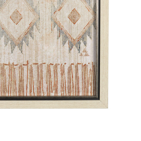 Aztec I by Mercana Studio a Hand Embellished Textured Framed Art Print by Mercana at Eve Furniture