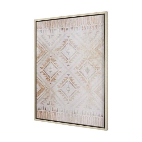 Aztec II by Mercana Studio a Hand Embellished Textured Framed Art Print by Mercana at Eve Furniture