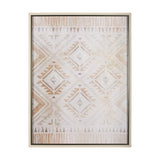 Aztec II by Mercana Studio a Hand Embellished Textured Framed Art Print by Mercana at Eve Furniture