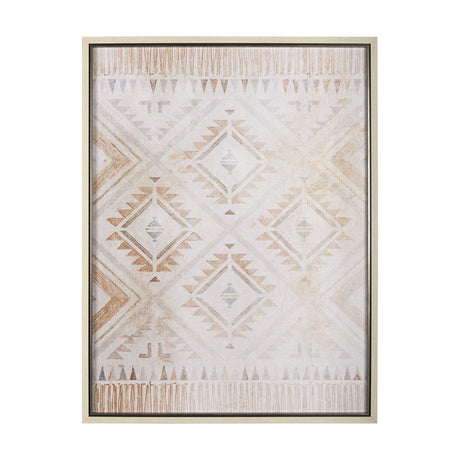 Aztec II by Mercana Studio a Hand Embellished Textured Framed Art Print by Mercana at Eve Furniture