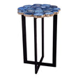 Azul Agate Accent Table Blue by Moe's Home at Eve Furniture