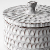 Azul (Small) Gray Ceramic Detailed Decorative Box by Mercana at Eve Furniture