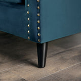 Azuletti Dark Teal/Apple Green Sofa & Loveseat by Furniture of America at Eve Furniture