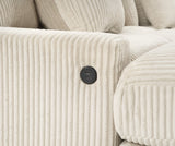 Azura Cream 6-Piece Sectional by New Era Innovations at Eve Furniture