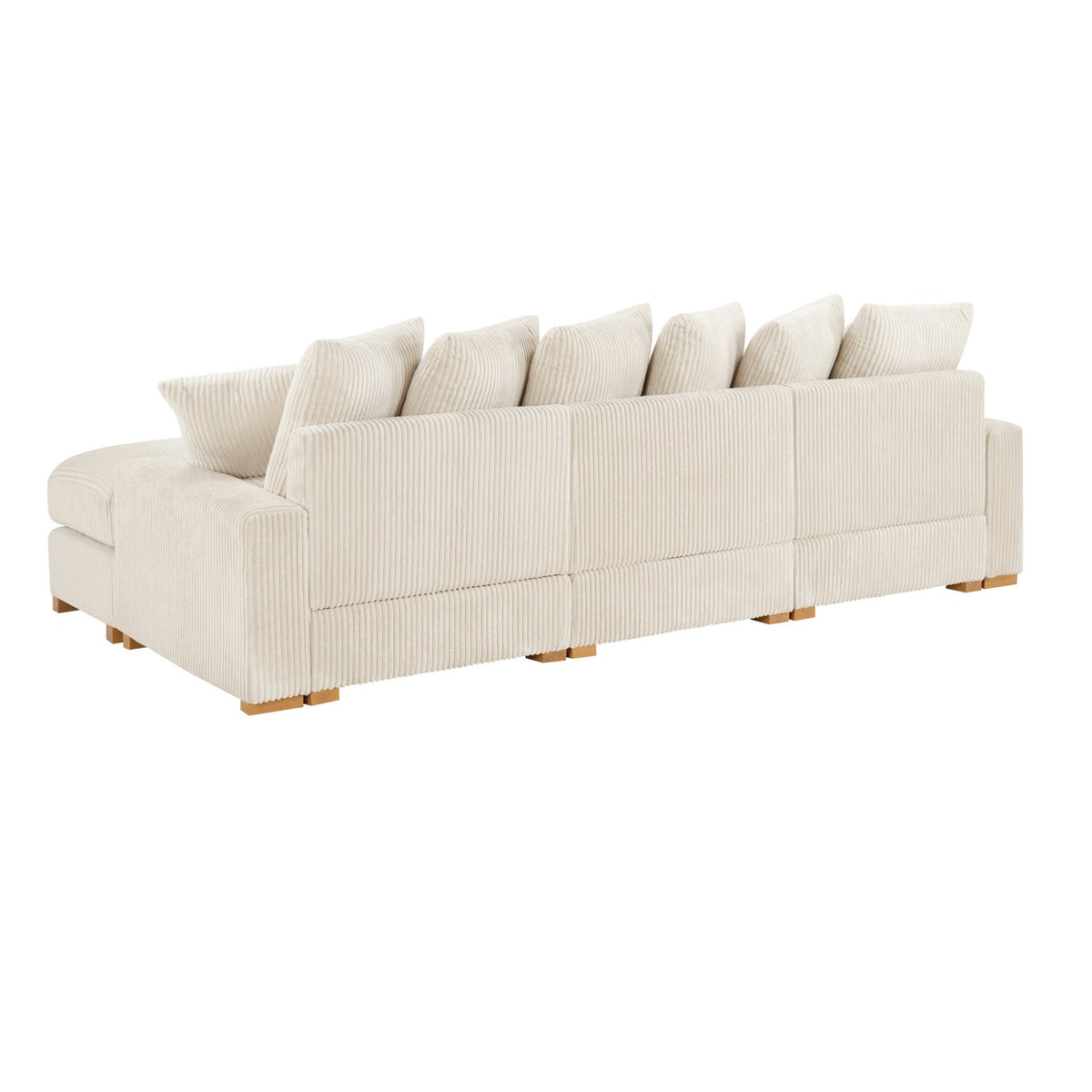 Azura Cream 6-Piece Sectional by New Era Innovations at Eve Furniture