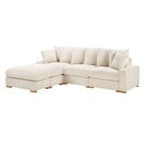 Azura Cream 6-Piece Sectional by New Era Innovations at Eve Furniture