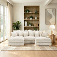 Azura Cream 6-Piece Sectional by New Era Innovations at Eve Furniture